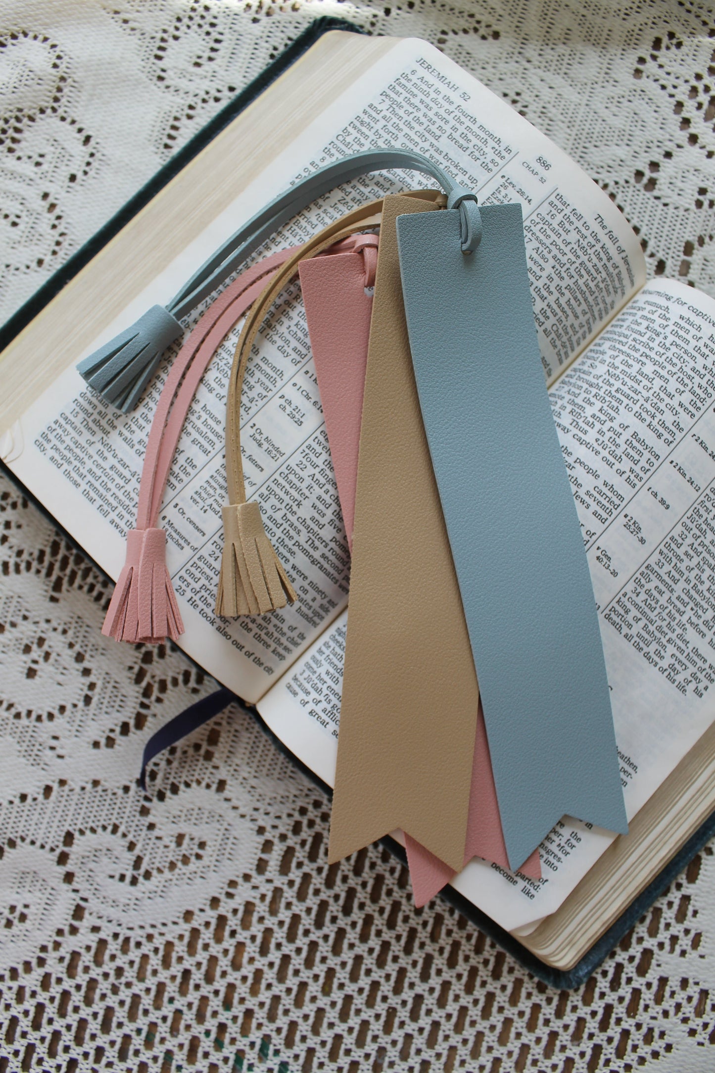 Leather Bookmark