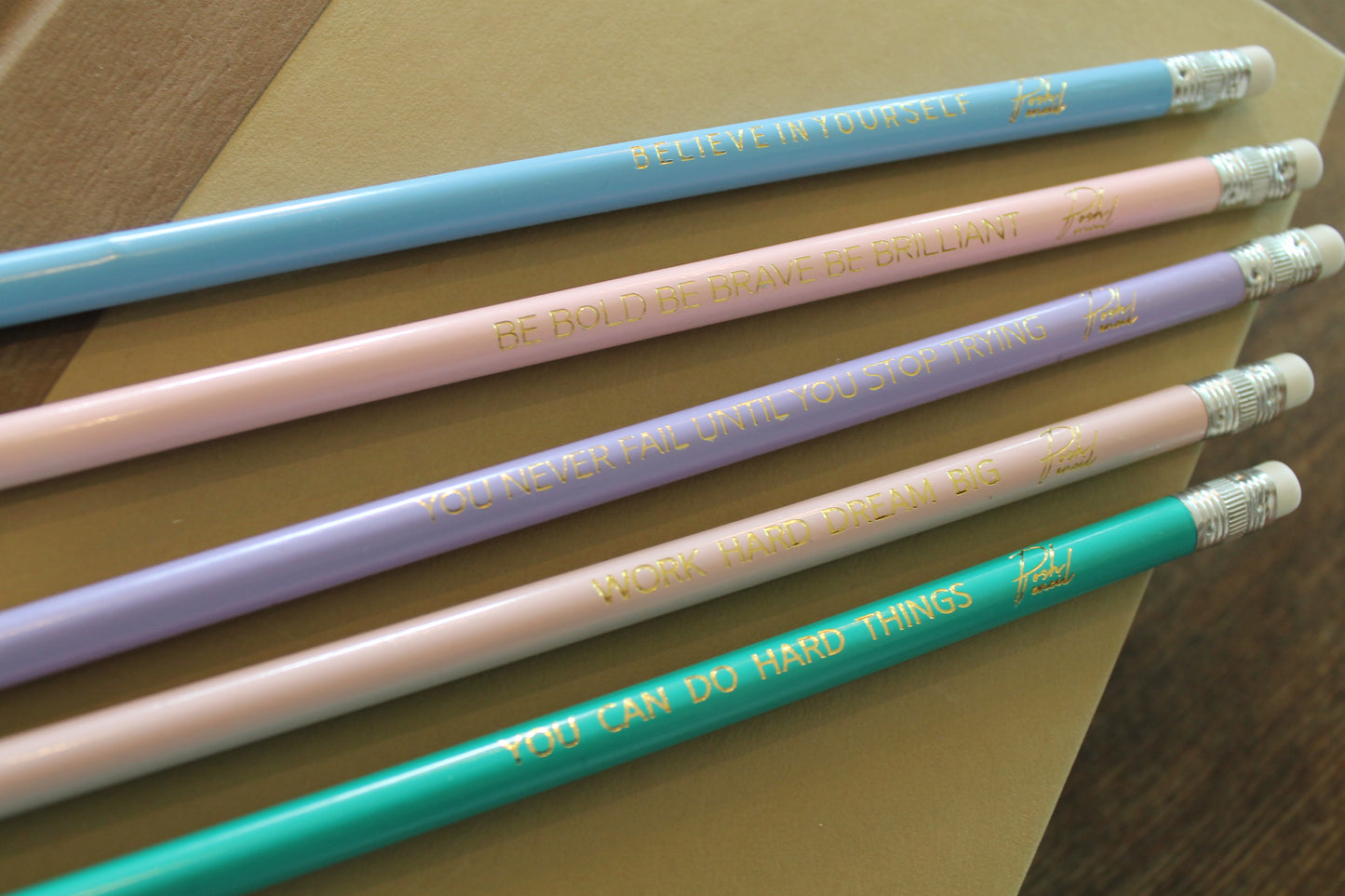 30pc. Motivational Quote Pencils