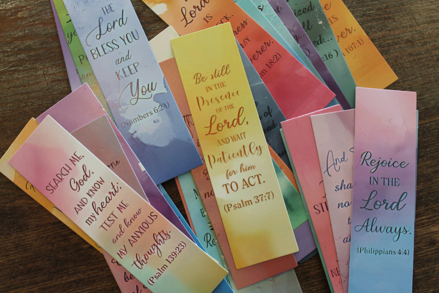 30pc. Scripture Bookmarks