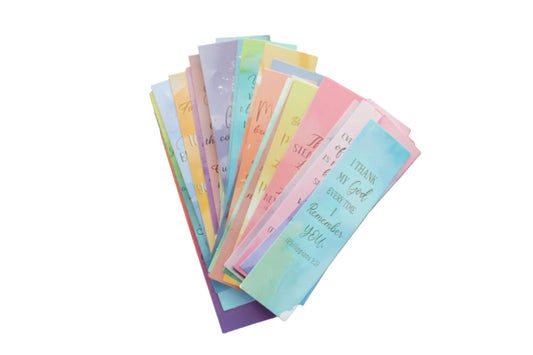 30pc. Scripture Bookmarks