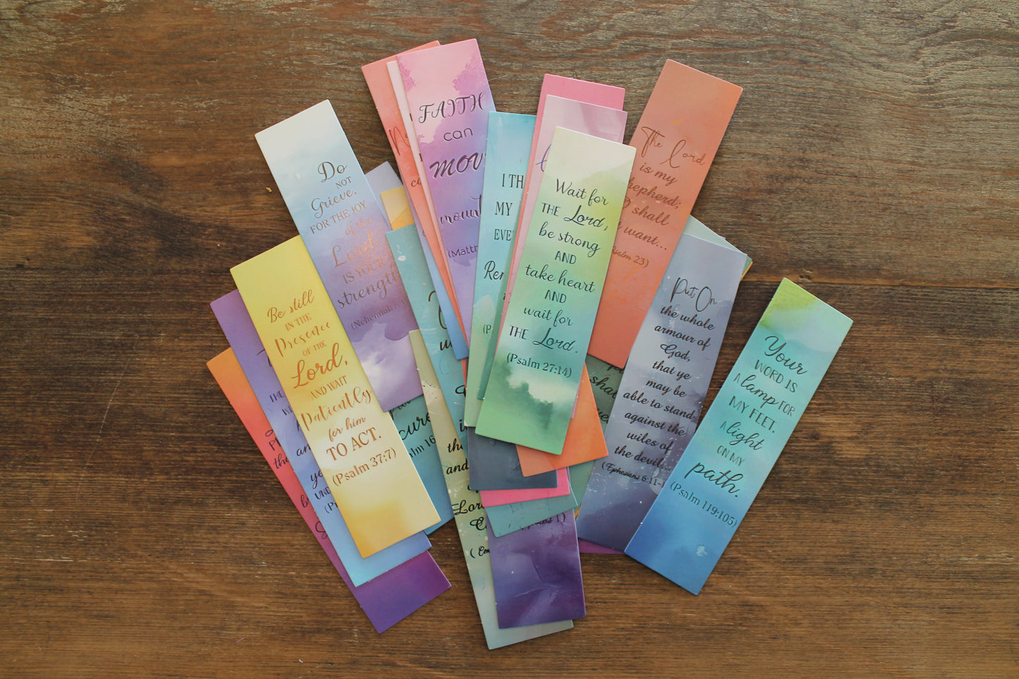 30pc. Scripture Bookmarks