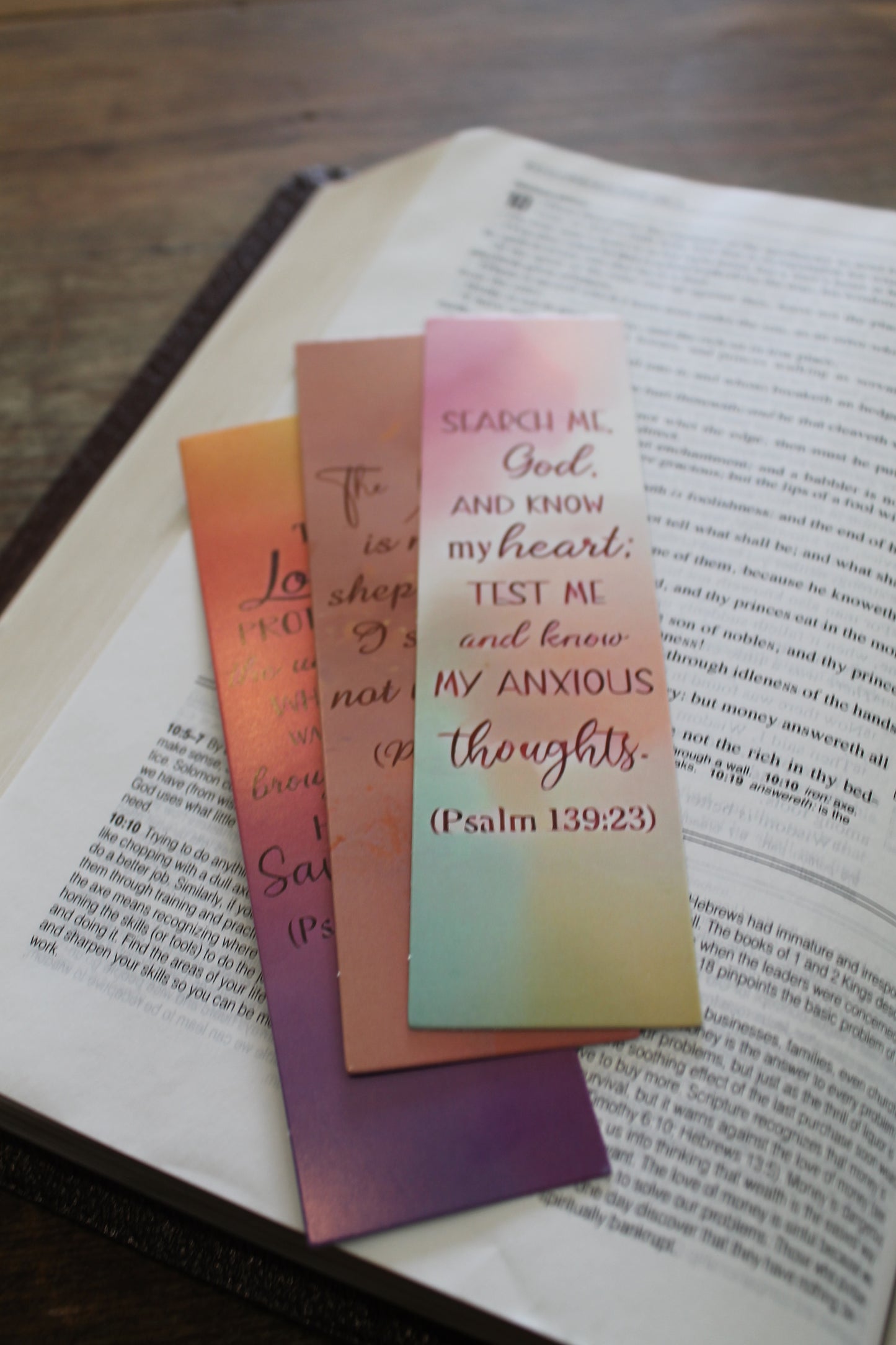 30pc. Scripture Bookmarks